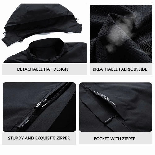 GOTURE Waterproof OutdoorJacket Suitable For Both Men And Women Camping Jacket Outdoor Sports Jacket Lightweight